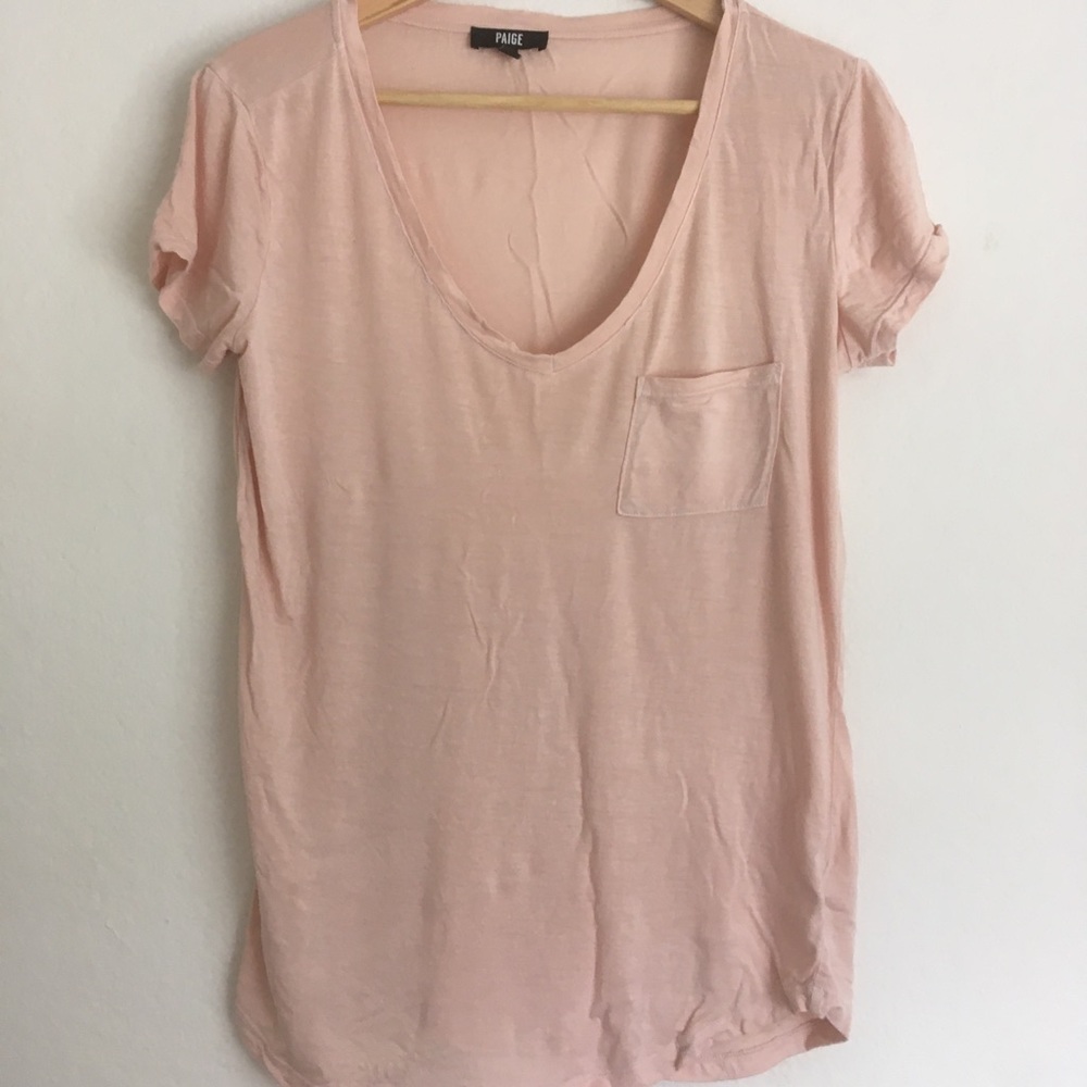 Paige blush t-shirt